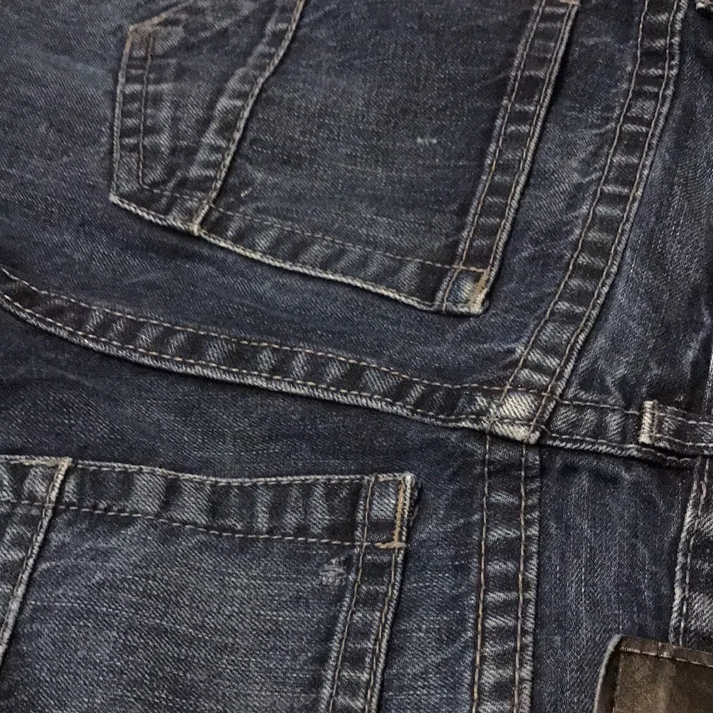 Black Premium low rise slim straight jeans size 30/32 - Picture 16 of 16